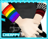 Pride + Emo Wristbands M