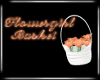 Orange Flowergirl Basket