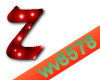 The letter Z (Red)