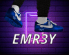 EM BLUE NIKE SHOES