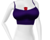 B top with rose