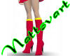 Super girl uniform boots