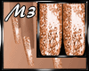 [M33]nails tall \ peach