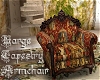 Large Tapestry Armchair