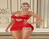 dress rojo corazon
