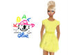 KB Yellow Party Dress