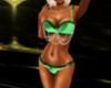 ~TQ~Green pearl bikini