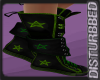! Wicked Boots-Lime