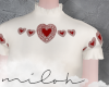 🥸 Heart frill blouse