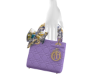 CD lady bag purple H