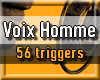 Nouvelles voix homme