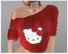 [ML]Hello Kitty Top Red