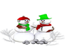 Xmas bonhomme de neige