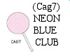(Cag7) NEON BLUE CLUB