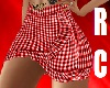 RC NORA RED SKIRT