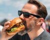 Eating a Burger M