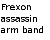 Assassin arm band Blk