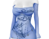 XIVA BLUE DRESS