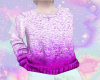 pastel purple sweater