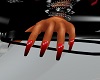 blk to red fade lushnail