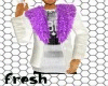 J| White/Purple Jacket