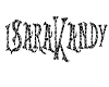 ISARAKANDY name sticker