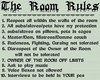 [CD] Market Room Rules