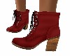 JEANS  BOOTS *RED*