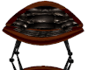 Leather REFL Abst Chair