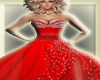 K| Red dress