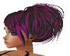 Black ad purple hair