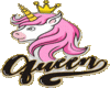 Unicorn Queen Sticker