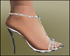 Silver Pumps High Heels