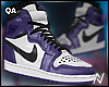 1s Purple/White 'F