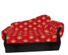 Sofa Red Gold