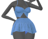 Cute Skirt Set Blue