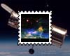 Crescent Nebula Stamp