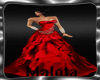 Vestido De Gala Rojo /M/