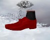 SNOWFLAKE RED SHOES