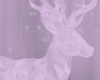 V! Crystal Deer - White