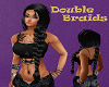 Black Double Braid