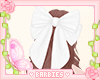 White Hair Bow