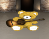 Gold Guitar Bear