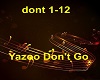 Yazoo  Don't Go remix