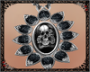 Skull/Roses Amulet