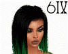 6v3|BlackGreen Haircolor