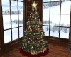 Cabin Christmas Tree