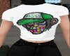 (W) Green Fad3d Tee