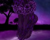 Violet Roses Anklet L