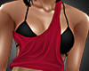 sexy top + black bra